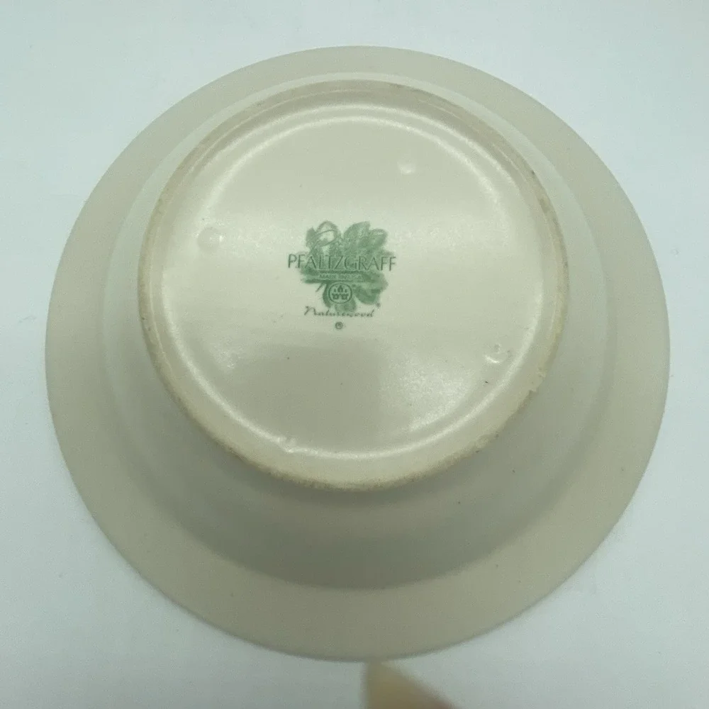 Pfaltzgraff Naturewood Deep Rimmed Soup Cereal Bowls 7 1/4